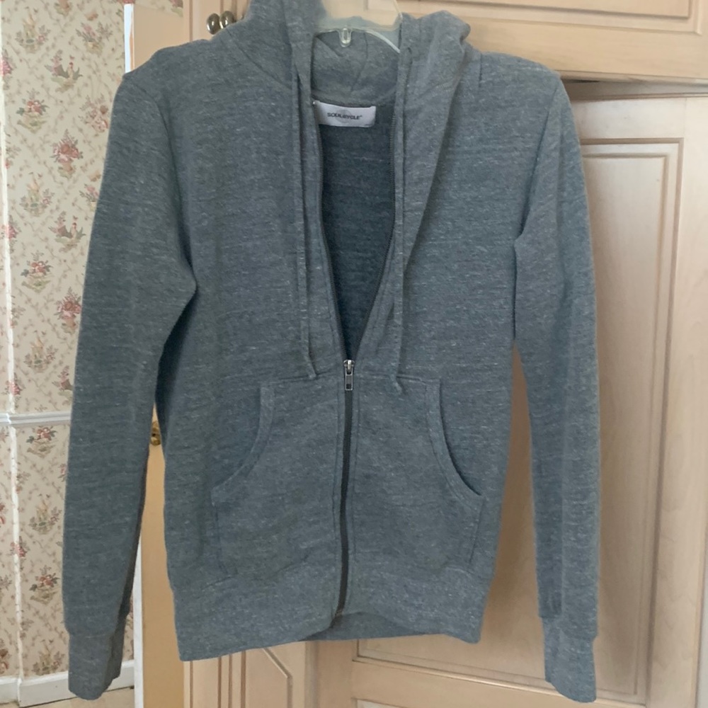 Soulcycle gray hoodie